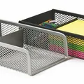 Következő termékkép Jegyzettömb és gemkapcsok tartója, drót, VICTORIA, fekete