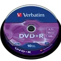 Következő termékkép DVD+R 4,7 GB, 16x, AZO, szó szerinti, 10 torta