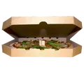Fa távtartó állvány pizzadobozokhoz 3 cm [100 db]