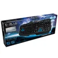 E-BLUE Cobra EKM746, CZ/SK billentyűzet, játék, vezetékes (USB), fekete
