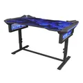 Következő termékkép E-Blue játékasztal EGT004BK, 135x78,5cm, 72-91,2cm, RGB háttérvilágítás, állítható magasságú,