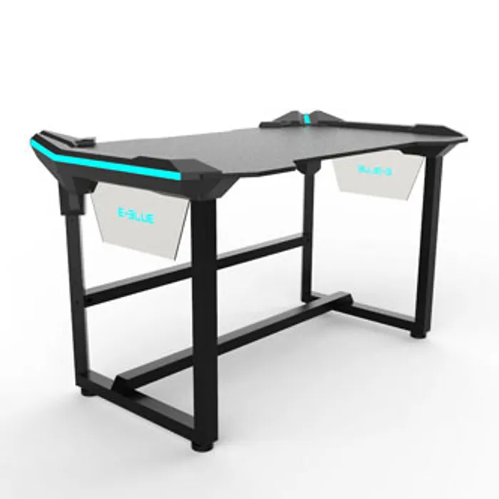 Termék főképe E-Blue Herní stůl EGT536BK, 136,5 x 80,3cm, 81 cm, podsvícený