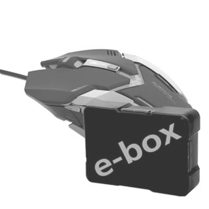 Termék főképe E-Blue Myš Auroza Gaming, 4000DPI, optická, 6tl., 1 kolečko, drátová USB, černá, herní, e