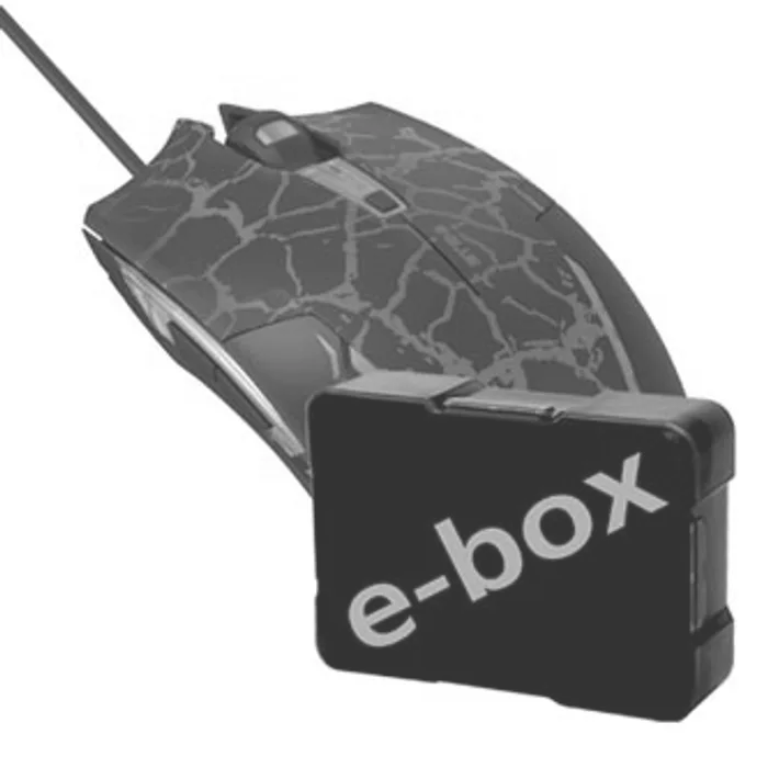 Termék főképe E-Blue Myš Cobra, 2500DPI, optická, 6tl., 1 kolečko, drátová USB, černo-červená, herní, e