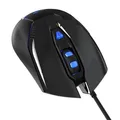 Következő termékkép E-Blue Mouse Cobra 622, 1600 DPI, optikai, 6 tl., 1 kerék, vezetékes USB, fekete, játék