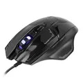 Következő termékkép E-Blue Mouse Mazer, 2500 DPI, optikai, 6 tl., 1 kerék, vezetékes USB, fekete, játék