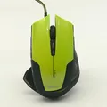 E-Blue Mouse Mazer R, 2400 DPI, optikai, 6 tl., 1 kerék, vezetékes USB, zöld, játék