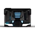 E-Blue Tower Monitor, Scion 32, 32", 2K (2560x1440), 60Hz, fekete