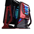 E-Blue Tower Monitor, Scion 32, 32", FullHD (1920x1080), 144Hz, piros