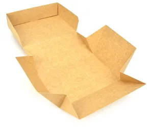 EKO hamburger doboz MAXI kraft 190 × 120 × 105 mm [25 db]