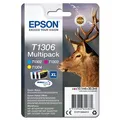 Eredeti Epson tinta C13T13064012, T1306, cián/bíbor/sárga, 30,3 ml, Epson Stylus Offic