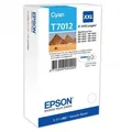 Eredeti Epson tinta C13T70124010, XXL, cián, 3400 oldal, Epson WorkForce Pro WP4000, 4500