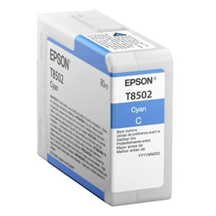 Termék főképe Epson originální ink C13T850200, cyan, 80ml, Epson SureColor SC-P800