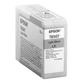 Eredeti Epson tinta C13T850700, világos fekete, 80 ml, Epson SureColor SC-P800
