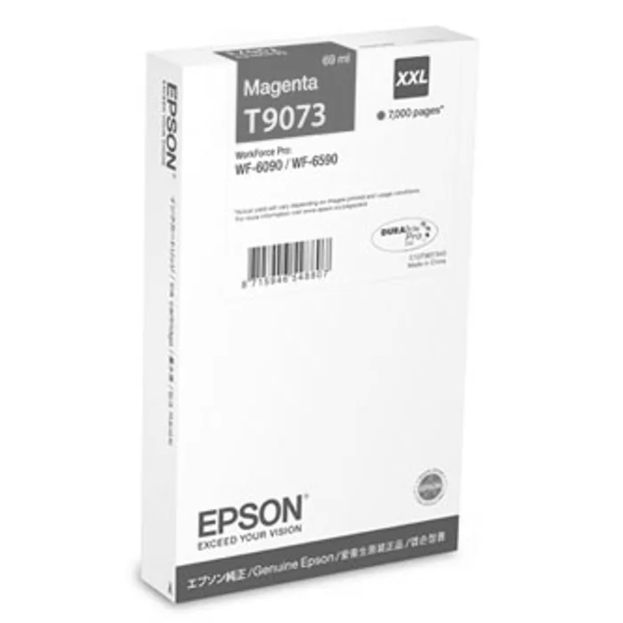 Termék főképe Epson originální ink C13T907340, T9073, XXL, magenta, 69ml, Epson WorkForce Pro WF-6090DW