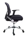 Ergonomikus irodai szék, hálós.textil, hálós.támla, króm talp, MaYAH,Spir
