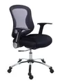 Ergonomikus irodai szék, hálós.textil, hálós.támla, króm talp, MaYAH,Spir