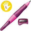 Ergonomikus mech. balkezes ceruza - STABILO EASYergo 3.15 rózsaszín/lila HB+élező