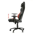 Ergonomické křeslo C2-K, černé, odnímatelné polštářky