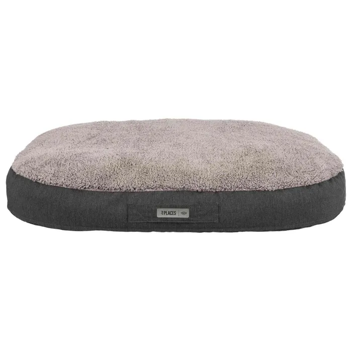 Termék főképe Ergonomický polštář BENDSON, oválný, 80 x 55 cm, tmavošedá/světlešedá