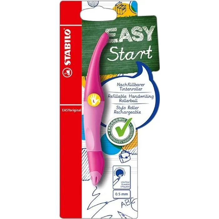 Termék főképe Ergonomický roller pro leváky STABILO EASYoriginal světle růžová/tmavě růžová