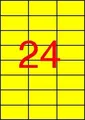 Következő termékkép Címke, 70 x 37 mm, sárga, 2400db/csomag, APLI