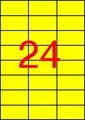 Következő termékkép Címke, 70 x 37 mm, sárga, 2400db/csomag, APLI
