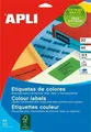 Következő termékkép Címke, 70 x 37mm, sárga, 480 db/csomag, APLI