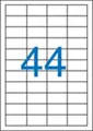 Címke, ILC, 48,5 x 25,4 mm, négy soros, 4400 db/csomag, VICTORIA