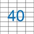 Következő termékkép Címke, ILC, 52,5x29,7 mm, négysoros, 4000 db/csomag, VICTORIA