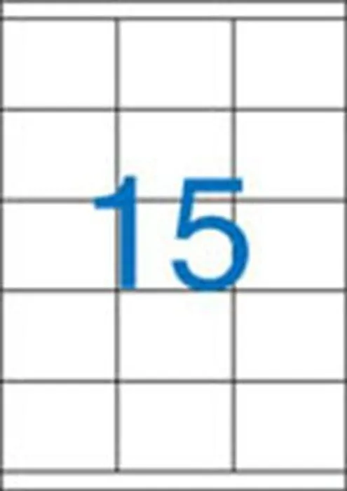 Termék főképe Etiketa, ILC, 70x50,8 mm, třířadé, 1500 ks/bal., VICTORIA