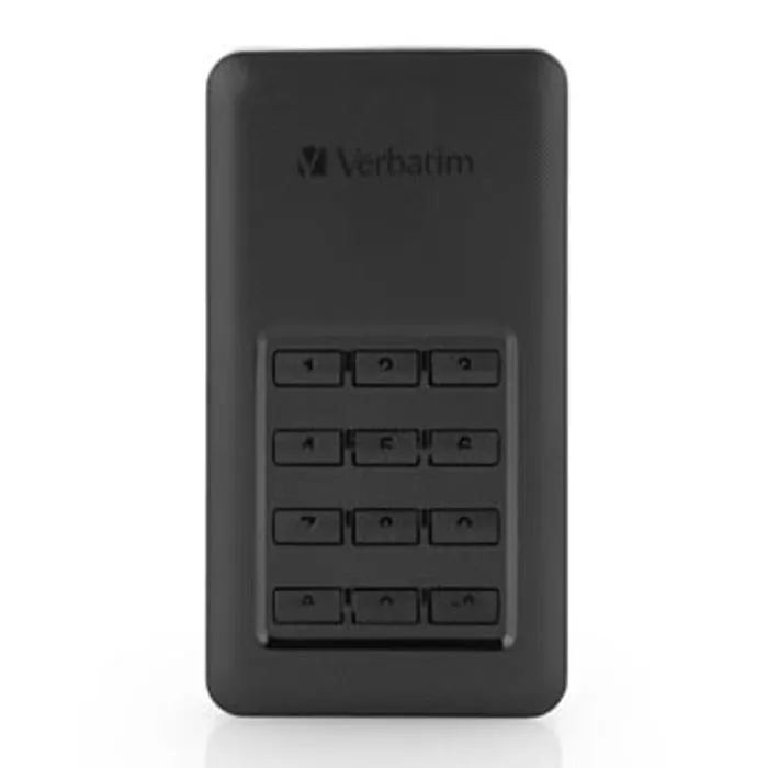 Termék főképe Externí disk SSD Verbatim USB 3.0 (3.2 Gen 1), 256GB, Store N Go Secure, 53402 černý, šif