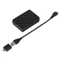 Külső SSD Verbatim USB 3.2 Gen 1, 1TB, Store N Go Mini, 53237 fekete, USB-A/Micro-B