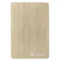 Külső merevlemez, Verbatim, 2,5, 1 TB, Store,n,Go, USB 3.0, 53664, buborékfólia, arany