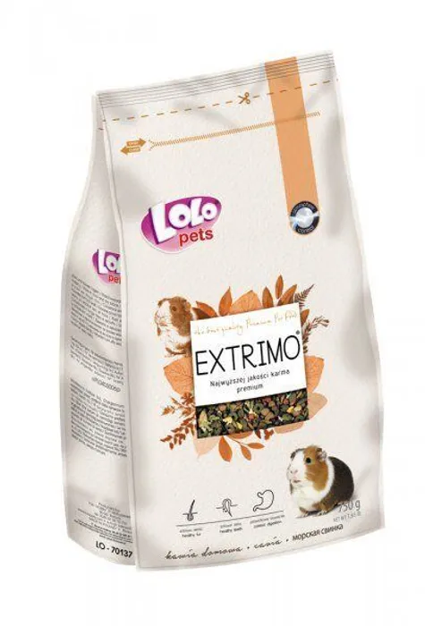 Termék főképe EXTRIMO kompletní krmivo pro morčata v sáčku se zipem 750 g