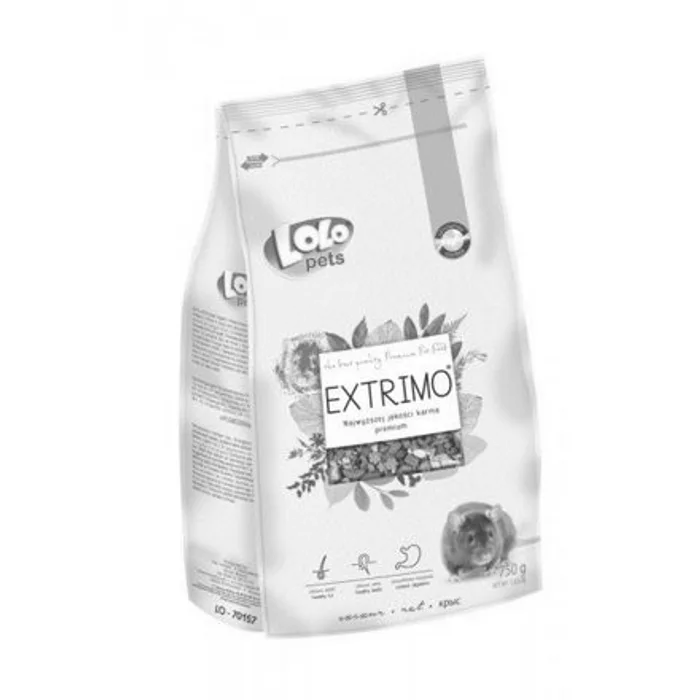 Termék főképe EXTRIMO kompletní krmivo pro potkany v sáčku se zipem 750 g