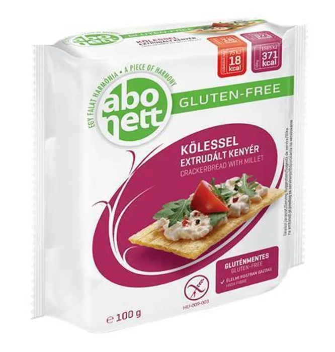 Termék főképe Extrudovaný chléb, 100g, proso, bezlepkový, ABONETT