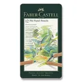 Faber-Castell 112112 Pitt Pastell, bádogdoboz 12 db