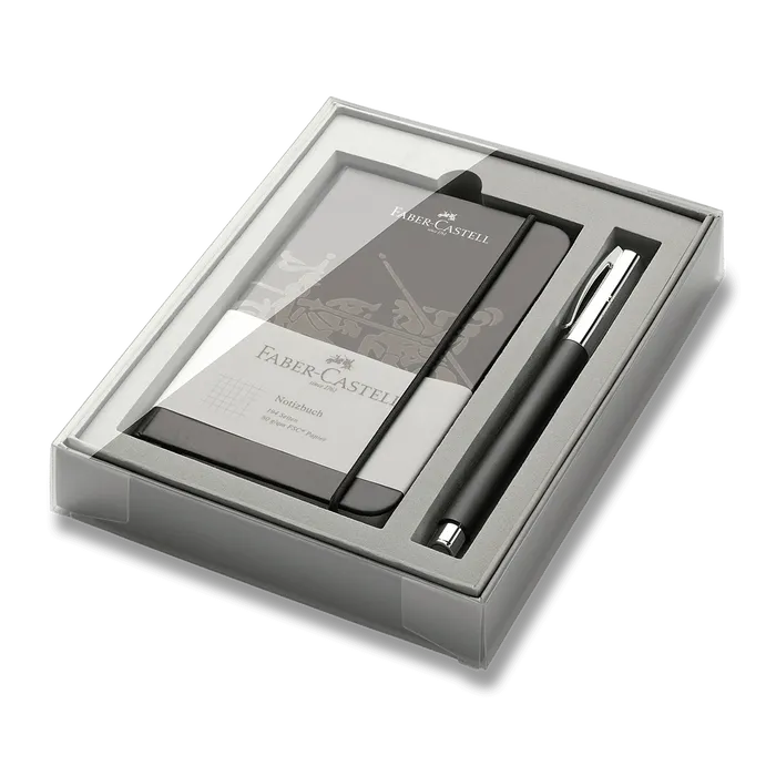 Termék főképe Faber-Castell 149624 Ambition Precious Resin roller, dárková sada se zápisníkem