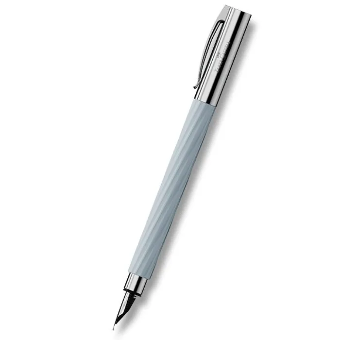 Termék főképe FaberCastell Ambition Italic Ice Blue plnící pero hrot F