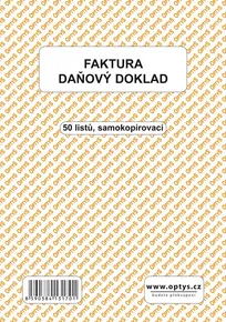 A5 számla, önmásoló, 50 lap 1317