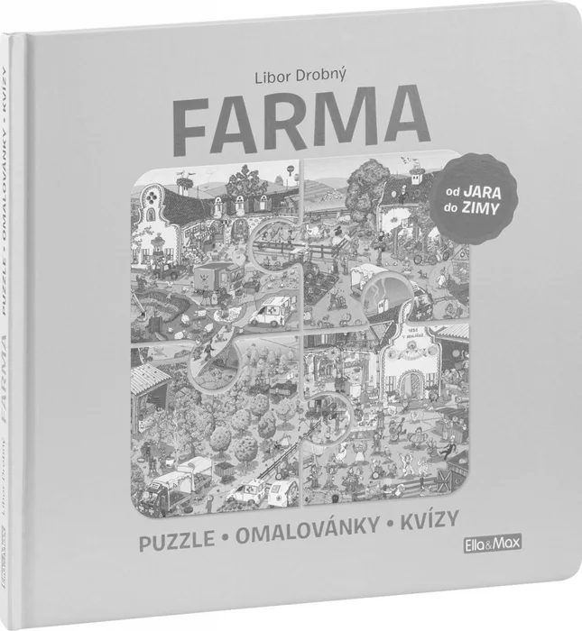 Termék főképe FARMA – Puzzle, omalovánky, kvízy