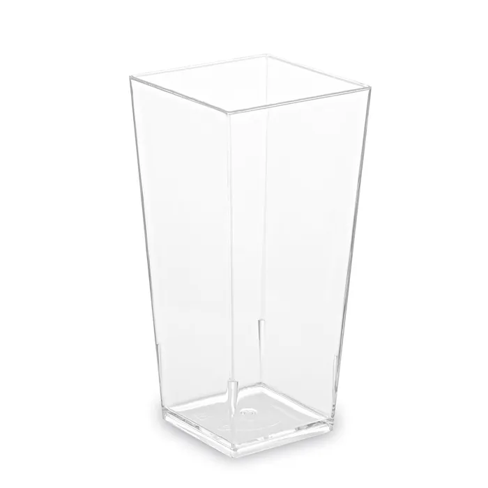 Termék főképe Fingerfood kelímek hranatý, čirý 4 x 4 x 8,2 cm - 85 ml [40 ks]