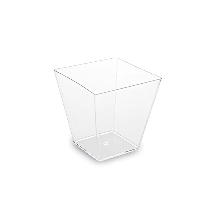 Termék főképe Fingerfood kelímek hranatý, čirý 5,0 x 5,0 x 4,5 cm - 60 ml [50 ks]