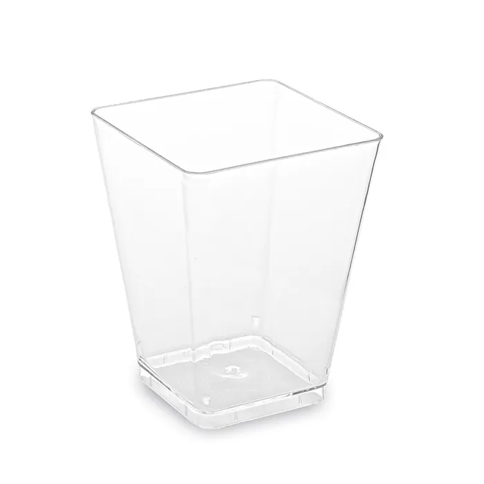 Termék főképe Fingerfood kelímek hranatý, čirý 5,8 x 5,8 x 7,6 cm - 160 ml [20 ks]