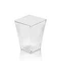 Következő termékkép Fingerfood tál (PS) négyzet víztiszta 58 x 58 x 76 mm 160ml [20 db]