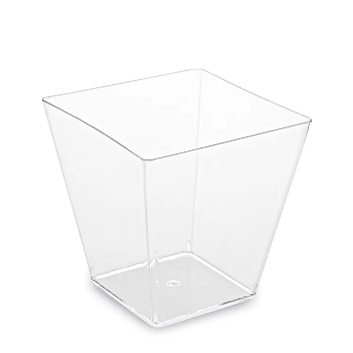 Termék főképe Fingerfood kelímek hranatý, čirý 7,2 x 7,2 x 7,2 cm - 230 ml [20 ks]