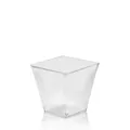 Következő termékkép Fingerfood tál (PS) négyzet víztiszta 72 x 72 x 72 mm 230ml [20 db]
