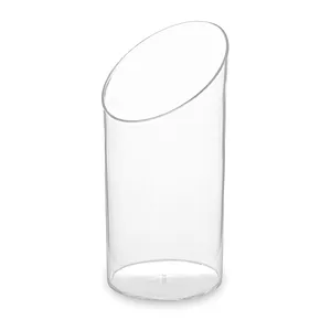 Fingerfood tál (PS) kerek víztiszta átmérő 45 x 84 mm 65ml [20 db]