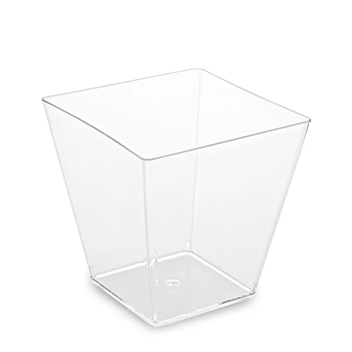 Termék főképe Fingerfood miska hranatá, čirá 11 x 11 x 7 cm - 500 ml [20 ks]